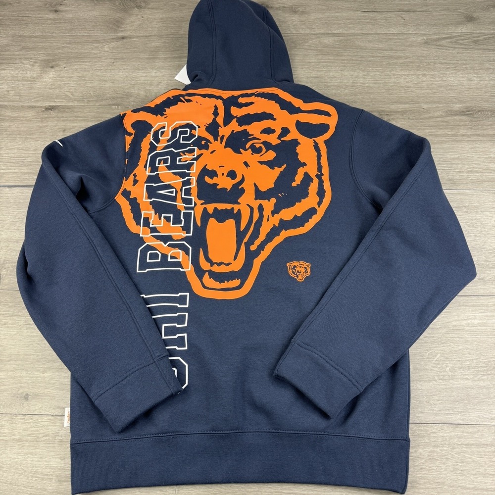 Chicago Bears Nike Hoodie Men's Small NWT Big Print AOP $100